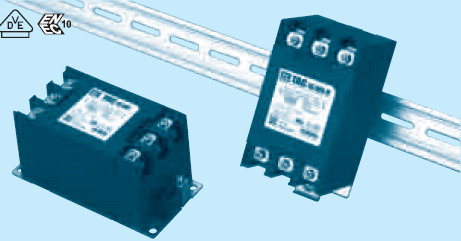 COSEL-TAC-20-683-D Power Line Filters Power Line Filter 60Hz 20A 500VAC Terminal Block DIN Rail