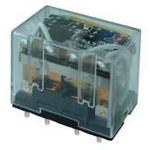 Power Relay 24VDC 10A 4PDT(21.5x28x36.1)mm THT
