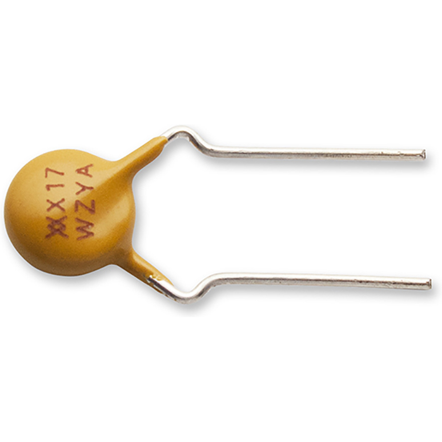 Littelfuse-RXEF017S PTC 재설정 가능 퓨즈 PTC Resettable Fuse 0.17A(hold) 0.34A(trip) 60VDC 40A 0.48W 3s 3.3Ohm Radial 7.4 X 3mm Bag