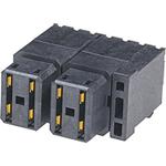 Conn Backplane RCP 4Power POS 2mm/3.2mm Press Fit RA Thru-Hole Impact™ Tray