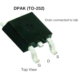 Vishay-SUD50P04-09L-E3 MOSFETs Trans MOSFET P-CH 40V 50A 3-Pin(2+Tab) DPAK