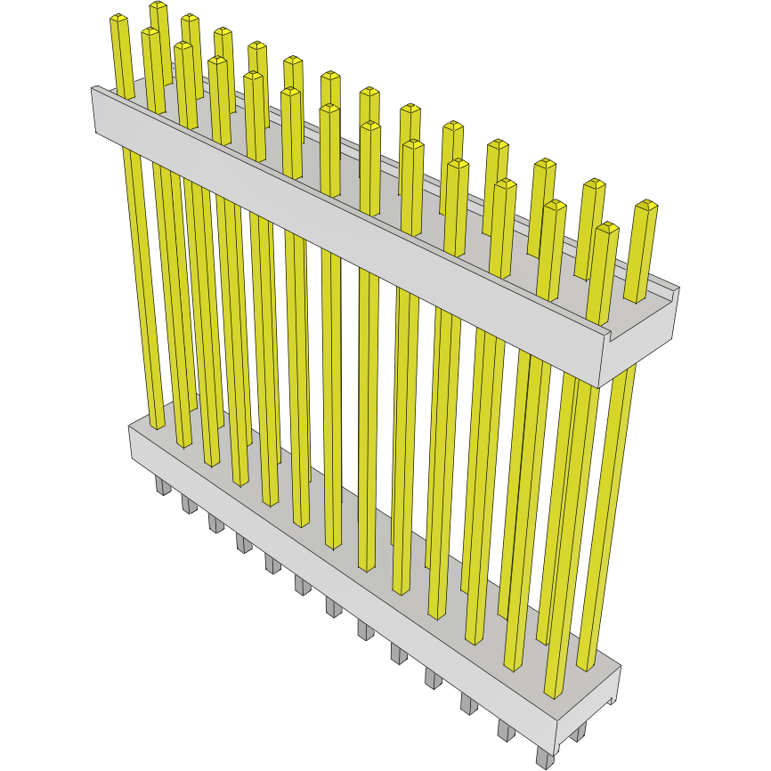 Samtec-HW-13-13-S-D-965-110 Steckverbinderleisten und Leiterplattenbuchsen Conn Board Stacker HDR 26 POS 2.54mm Solder ST Top Entry Thru-Hole Bulk