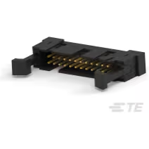 TE Connectivity-1-111504-8 Embases de raccordement et réceptacles PCB Conn Ejector Header HDR 24 POS 2.54mm IDT RA Cable Mount Tray