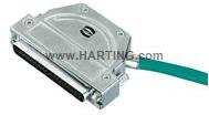 HARTING-61030012013 Schrumpfbalgenadapter Shell Housing 40° E Shell Size Zinc Die Cast Threaded