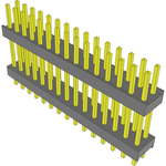 Conn Board Stacker HDR 30 POS 2.54mm Solder ST Top Entry Thru-Hole Bulk
