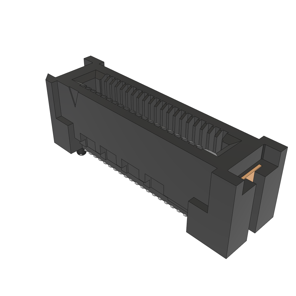 Samtec-HSEC8-120-01-S-DV-A-WT Conector de borde de tarjeta Conn High Speed Combo Card Edge SKT 40 POS 0.8mm Solder ST SMD EDGE RATE® Tray