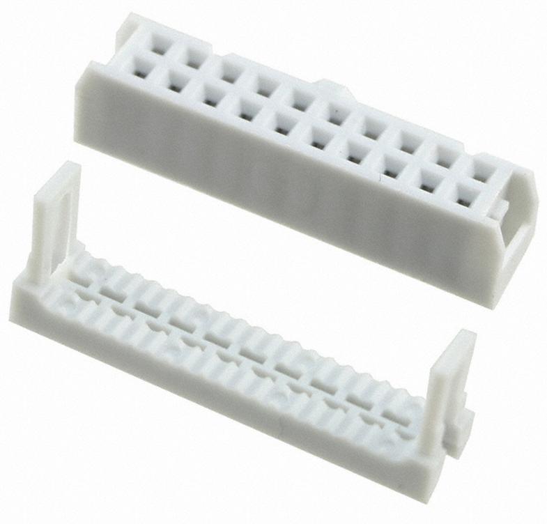 Assmann WSW components, Inc-AWP 20-7540-T Piastre connettori e prese PCB Conn IDC Connector SKT 20 POS 2.54mm IDT ST Cable Mount