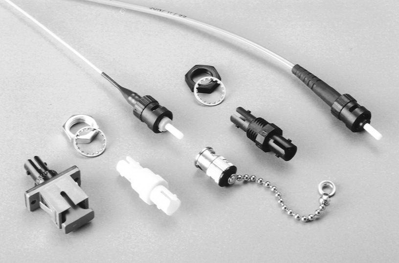 Amphenol-953-120-5000 光纤连接器 Conn ST Adapter Single Mode/Multi Mode Simplex RCP/RCP ST Panel Mount