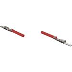 Cable Assembly FLRY-B 0.225m 22AWG Crimp Terminal to Crimp Terminal 1 to 1 POS M-M Crimp-Crimp Bag