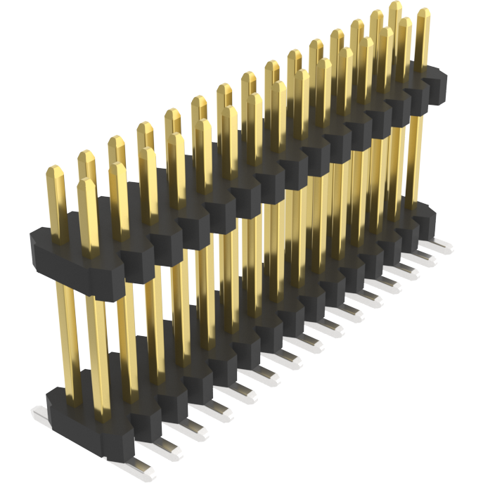 Amphenol Communications Solutions-10170636-01E530ALF 连接器插头及 PCB 插座 Unshrouded Header, Straight Solder, Surface Mount