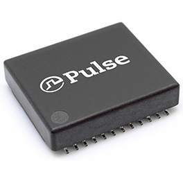 Pulse Electronics-H5015FNL Telecom Transformers Telecom Transformer 4(1:1) 24 Terminal Gull Wing SMD