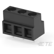 TE Connectivity-1776119-3 连接器接线板 Conn Eurostyle Block M 3 POS 5.08mm Solder ST Thru-Hole 10A/Contact