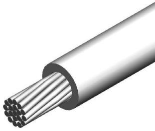 Judd Wire-M22759/33-26-91 Multi-Chip-Package-Speicher Hook-up Wire 26AWG 0.86mm Silver Coated High Strength Copper Alloy 600V