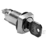 TE Connectivity-3-1437597-4 Accesorios del interruptor Switch Access Spare Key Keylock Switch