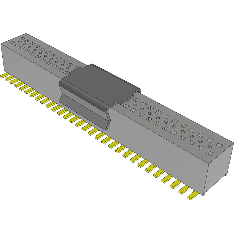 Samtec-CLE-130-01-F-DV-P Steckverbinderleisten und Leiterplattenbuchsen Conn Socket Strip SKT 60 POS 0.8mm Solder ST Top Entry SMD TIGER BEAM™ Tube