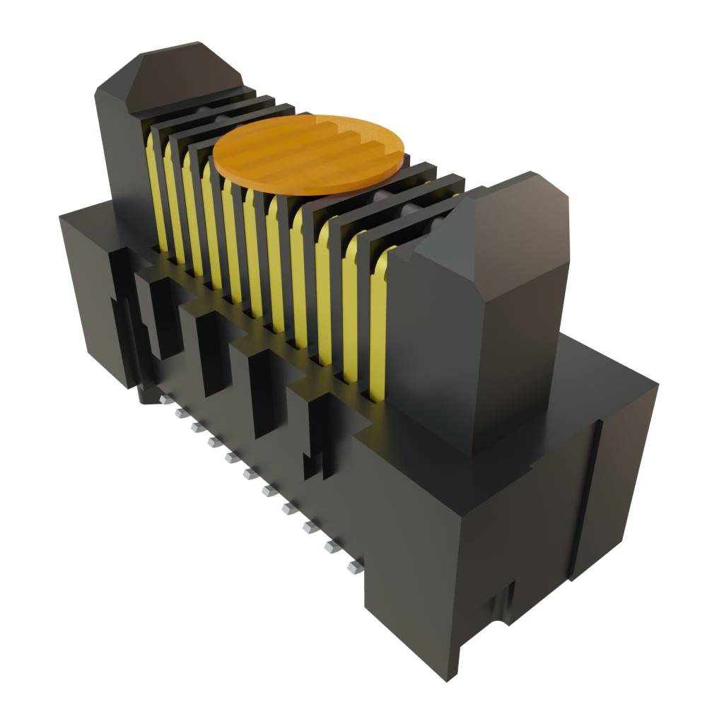 Samtec-ERM8-011-05.0-S-DV-K-TR Connector Headers and PCB Receptacles Conn Board to Board HDR 22 POS 0.8mm Solder ST SMD T/R
