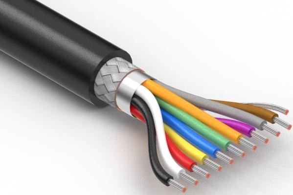 Tensility International-30-01101 多芯电缆 Multi-Conductor Cable Foil/Braid Polyvinyl Chloride 10Conductors 22AWG 7.9mm 300V Black Polyvinyl Chloride