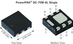 Vishay-SQA440CEJW MOSFETs Trans MOSFET N-CH 40V 9A 6-Pin PowerPAK SC-70W EP Automotive AEC-Q101