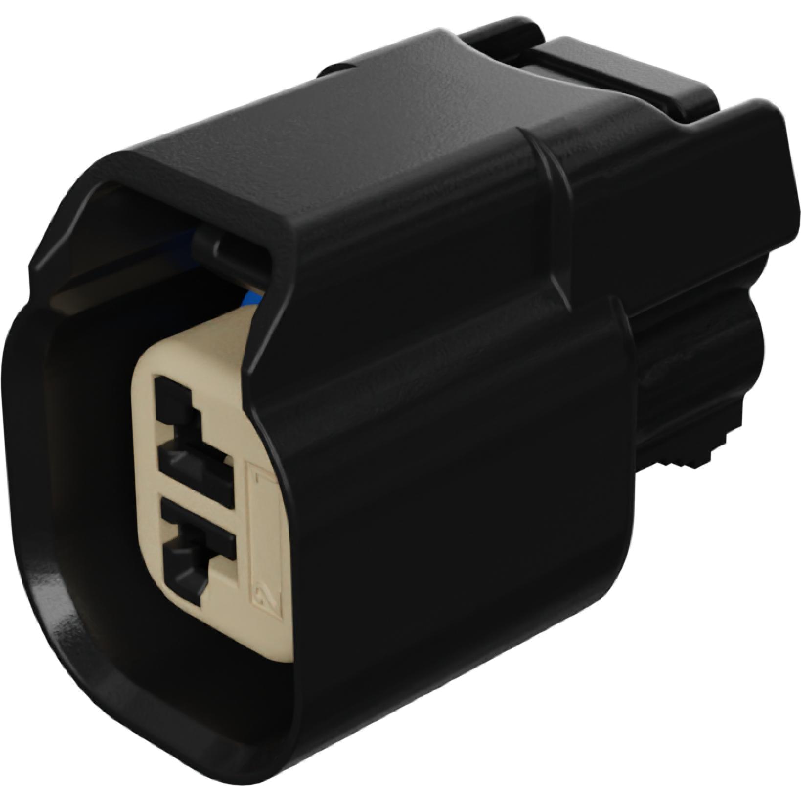 Molex-0340620033 分立接线罩连接器 Conn Housing RCP 2Power POS 5mm Crimp ST Cable Mount Black MX 150™ Bag