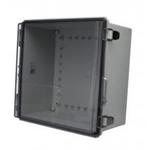 Fiberglass Box with Stainless Steel Latch with clear cover 11.81x11.81x7.09