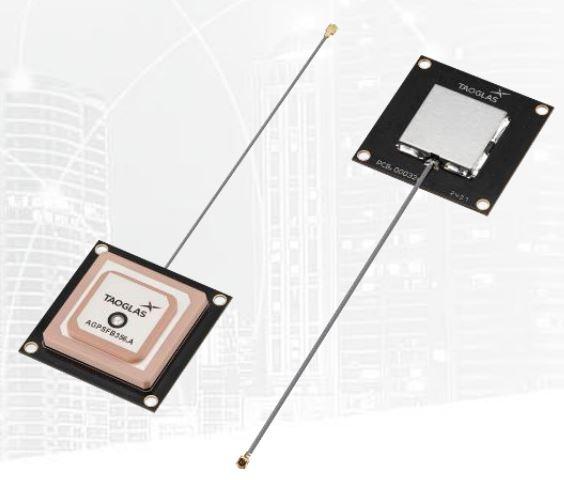 taoglas-AGPSFB356.A.07.0100AO Antenne Antenna Patch -3.93dB Gain Automotive