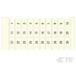 Connector Accessories Marker Straight White