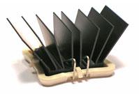 Advanced Thermal Solutions-ATS-51210R-C1-R0 Kühlkörper Heat Sink Passive BGA Spread Clip Aluminum 5.33°C/W Black Anodized