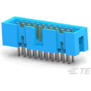 TE Connectivity-2-1761679-7 Piastre connettori e prese PCB Conn Ejector Header HDR 20 POS 2.54mm Solder ST Top Entry Thru-Hole Package