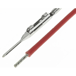 Cable Assembly UL 10002 0.45m 24AWG Crimp Terminal 1 POS M Crimp Bag