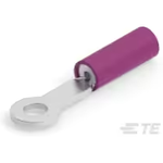 Ring Tongue Terminal 20AWG Copper Purple 22.4mm Tin Loose