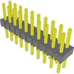 Conn Unshrouded Header HDR 20 POS 2.54mm Solder ST Top Entry Thru-Hole Bulk