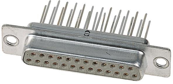 HARTING-09670154754 Steckverbinder, D-Sub Conn D-Sub F 15 POS 1.37mm Solder ST Thru-Hole 15 Terminal 1 Port