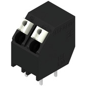 Weidmuller-1884340000 连接器接线板 Conn PCB Terminal Block 2 POS 5mm Solder Thru-Hole 12A Tube