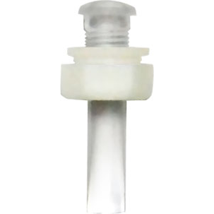 Bivar-PLTR2-2500-PR1 Tubos de luz LED LED Light Pipe Round Vertical Clear Rigid Bag