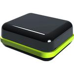 Serpac Electronic Enclosures-CX22ABKANG null Black Polycarbonate Waterproof Pocket Enclosure with Neon Green Seal