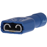 Quick Disconnect Terminal 14-16AWG Brass Blue F 21.84mm Electro Tin InsulKrimp™ Carton