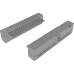 Cable Assembly 0.222m 30AWG 0.64mm 30 to 30 POS IDC Connector to IDC Connector F-F TIGER EYE™ Layer