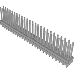 Conn Board Stacker HDR 50 POS 2mm Solder ST Top Entry Thru-Hole Bulk