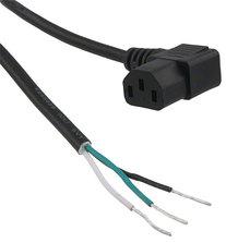 Assmann WSW components, Inc-A-PC1504-030021-1 Cable Assembly AC Power External Power Supply cable, SVT 18 AWG, 60°C, Unshielded