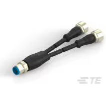 TE Connectivity-1-2273107-2 Assemblaggio cavo Altro M12 Y conn Male to 2xM12 Female A