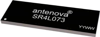 Antenova-SR4L073 Antenne Antenna Cellular -6dBi Gain 960MHz/2200MHz/2400MHz/2690MHz 18-Pin SMD T/R