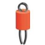 Keystone Electronics-5003 Steckverbinder, elektronisches Testgerät Conn Test Point 1 POS Solder ST Thru-Hole 1 Port Bulk