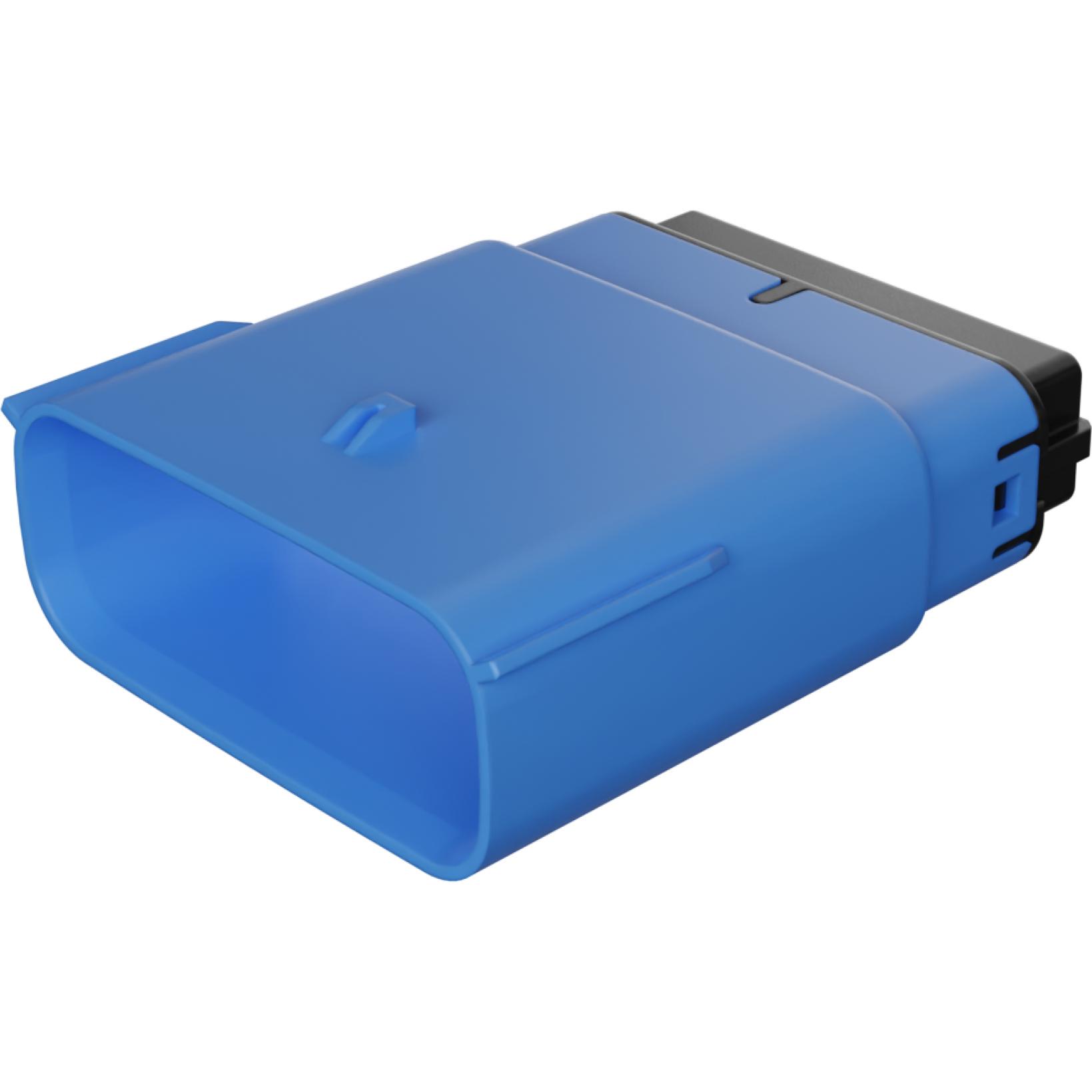 Molex-0334822423 Connector Discrete Wire Housing Conn Housing PL 20 POS 3.5mm Crimp ST Cable Mount Light Blue Bag