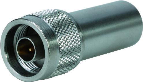 HUBER+SUHNER-6500_N-50-1/133_NE RF-Steckverbinder Conn Type N Terminator 0Hz to 18GHz 50Ohm ST Cable Mount PL Gold