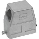 Hood 90° 10B Shell Size Die Cast Aluminum Single Lock Han®