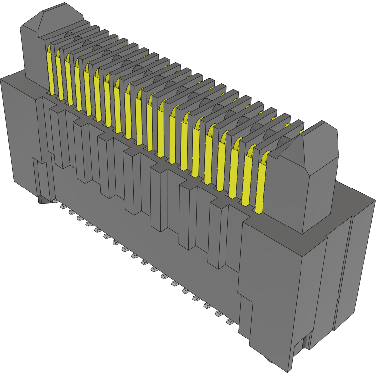 Samtec-ERM8-020-08.0-L-DV-TR Steckverbinderleisten und Leiterplattenbuchsen Conn Micro High Speed Terminal Strip HDR 40 POS 0.8mm Solder ST Top Entry SMD Edge Rate® T/R