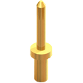 Keystone Electronics-1402-3 连接器端子 Micro Pin Terminal Brass M 10.04mm Gold