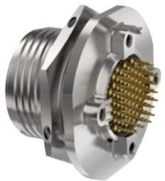 Glenair-806-021-ZL20-55P2A Steckverbinder, rund Conn Circular PIN 55 POS Solder ST Jam Nut 55 Terminal 1 Port