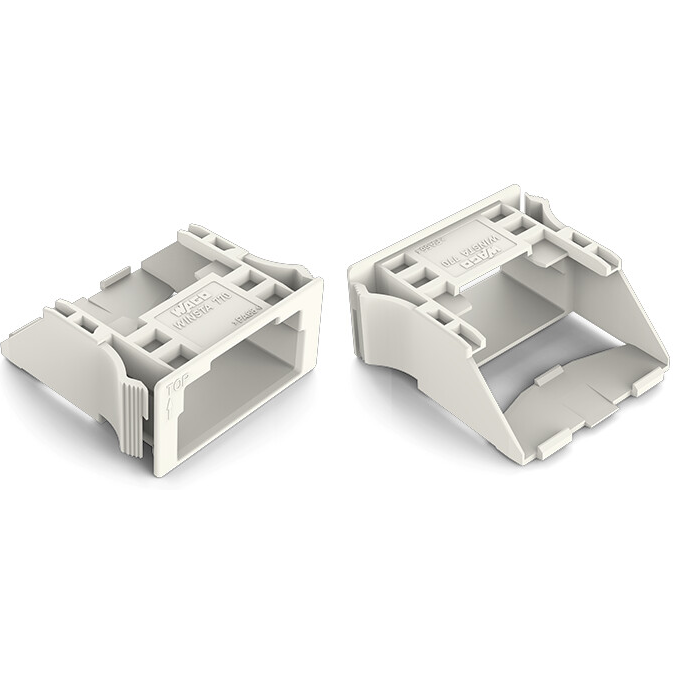 WAGO-770-338 Accesorios del conector Snap-in Frame, 3-Pole, 1-3 mm, Black