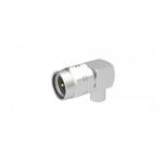 Radiall-R124154001 RF-Steckverbinder Conn SMA 0Hz to 12.4GHz 50Ohm Solder RA Cable Mount PL Gold Over Copper